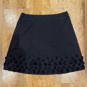 Women's Tribal skirt size 14 black midi floral